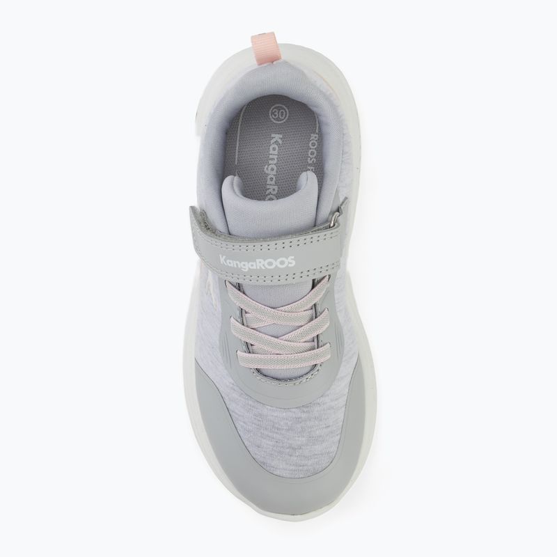 Children's shoes KangaROOS K-RDI Cushies EV vapor grey/frost pink 5