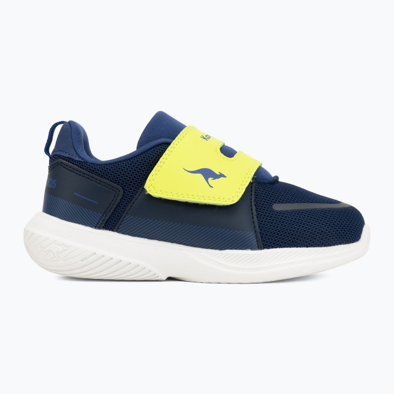 Children's shoes KangaROOS K-RDI Puddle V k blue/sulphur spring 2