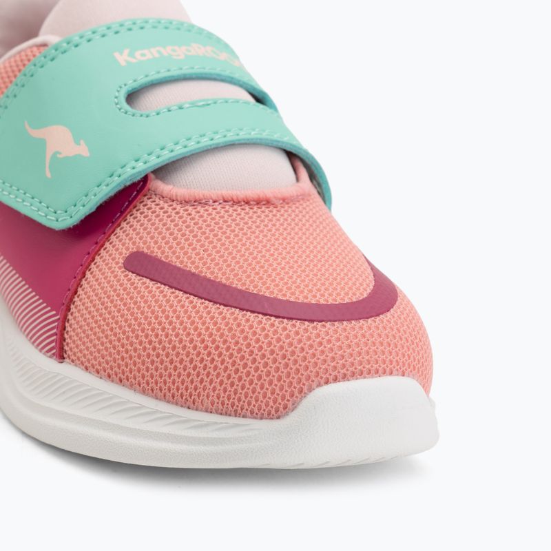 Children's shoes KangaROOS K-RDI Puddle V rose/cabbage 7