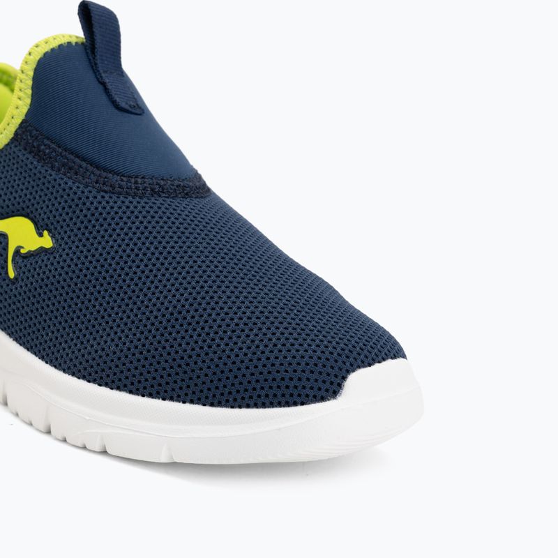 Children's shoes KangaROOS K-ETK Dunnart dk navy/lime 7