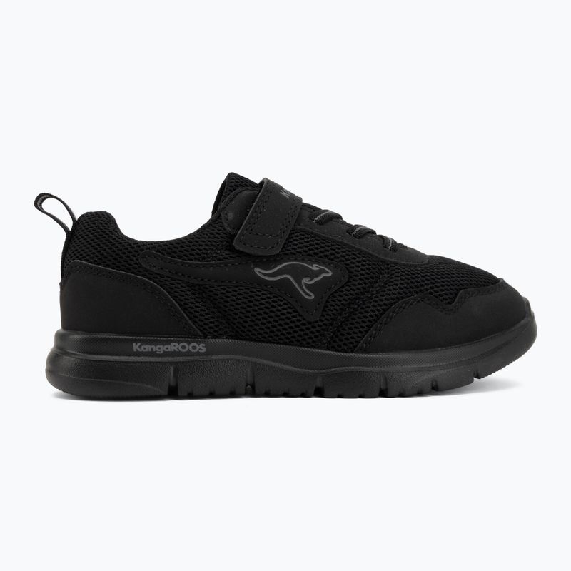 Children's shoes KangaROOS K-ETK Possum EV jet black black/mono 2