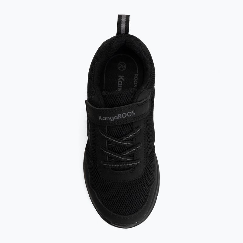 Children's shoes KangaROOS K-ETK Possum EV jet black black/mono 5