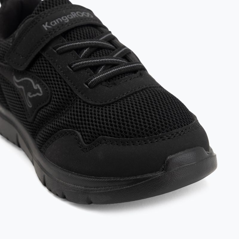 Children's shoes KangaROOS K-ETK Possum EV jet black black/mono 7
