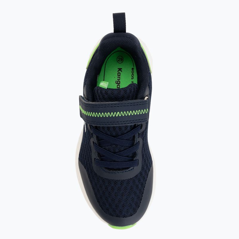 Children's shoes KangaROOS K-RDK Fam EV dr navy/lime 5