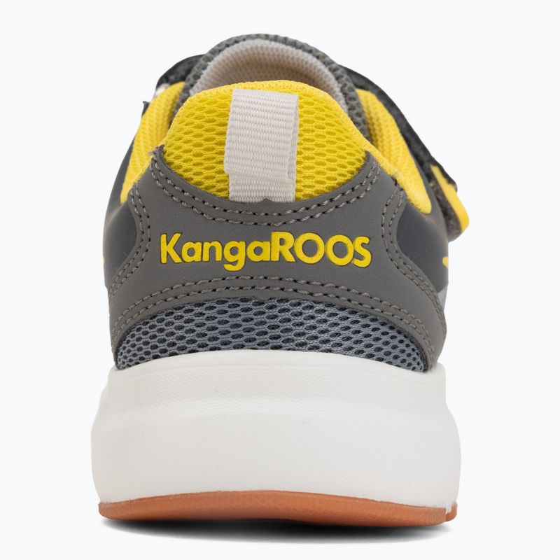 Children's shoes KangaROOS KB-Pang EV vapor grey/neon yellow 6