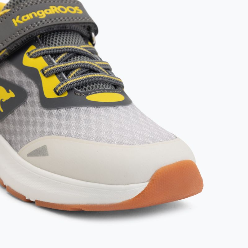 Children's shoes KangaROOS KB-Pang EV vapor grey/neon yellow 7