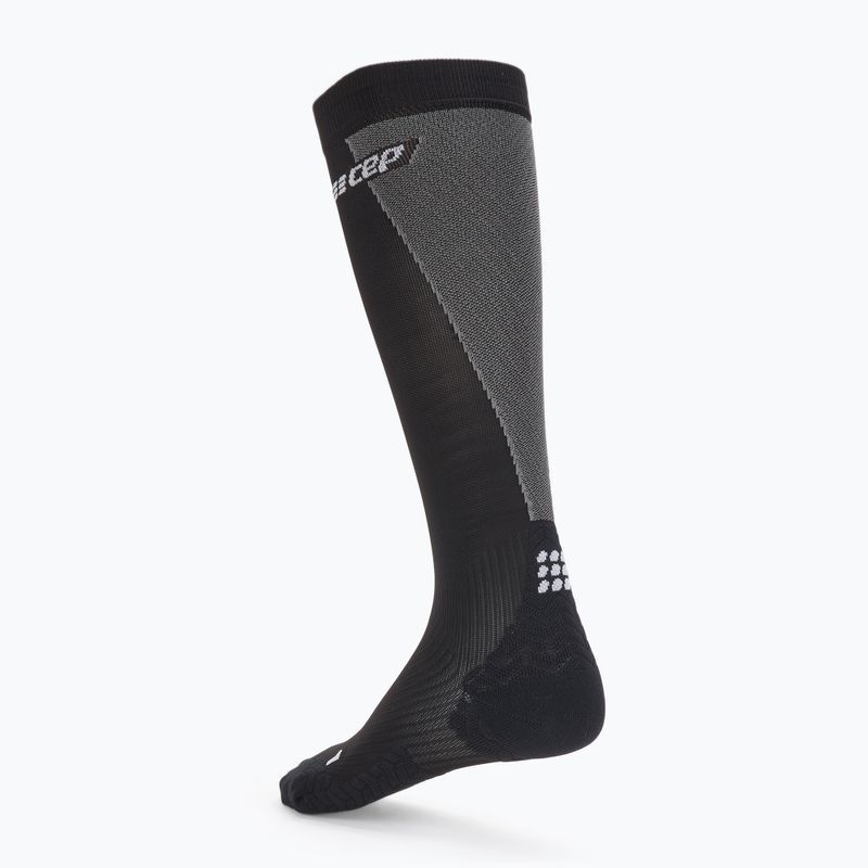 CEP Women's Compression Socks Ultralight Tall black/grey 2