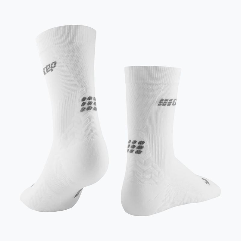 CEP Women's Compression Socks Ultralight Mid Cut white 3