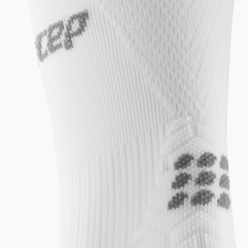 CEP Men's Compression Socks Ultralight Mid Cut white 3