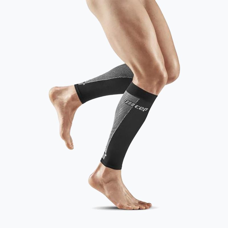 CEP Ultralight Calf compression bands for men black/grey 2