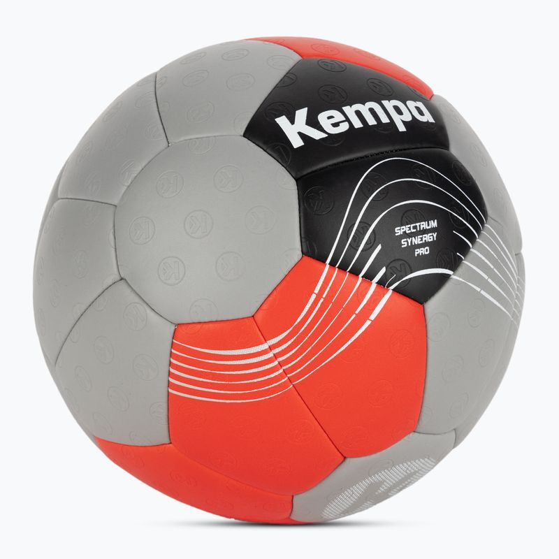 Kempa Spectrum Synergy Pro handball grey/red size 2 2