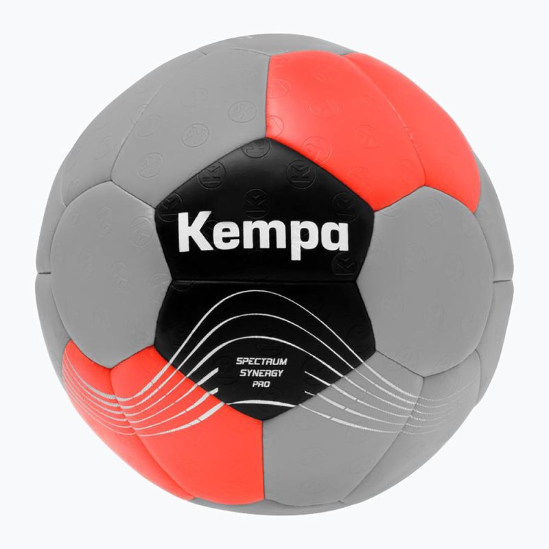 Kempa Spectrum Synergy Pro handball grey/red size 2 5