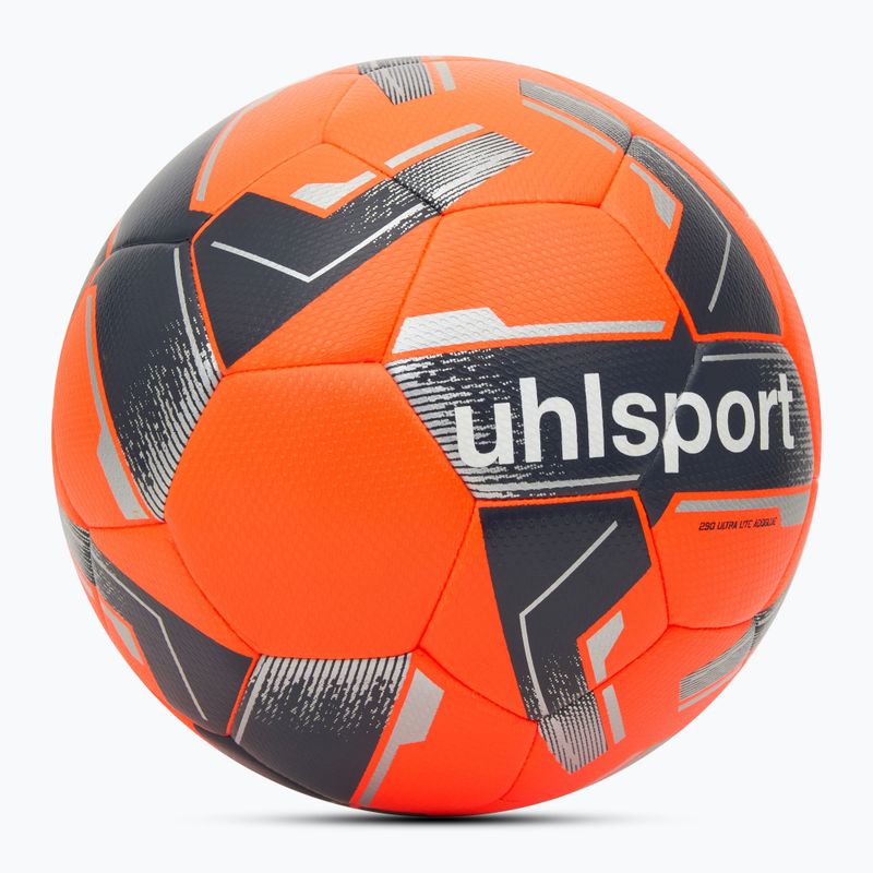 Football uhlsport 290 Ultra Lite Addglue fluo orange/marine/silber size 5 2