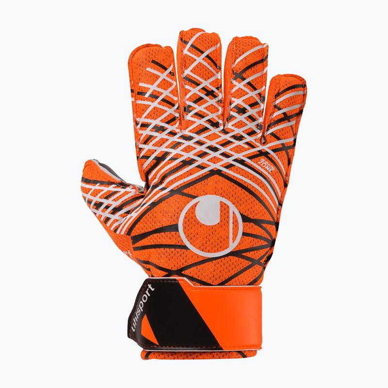 Children's goalkeeper glove uhlsport Starter Resist fluo orange/white/black