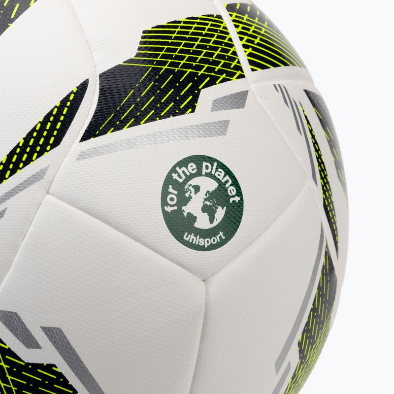 Football uhlsport Match Addglue white/navy/fluo yellow size 5 3