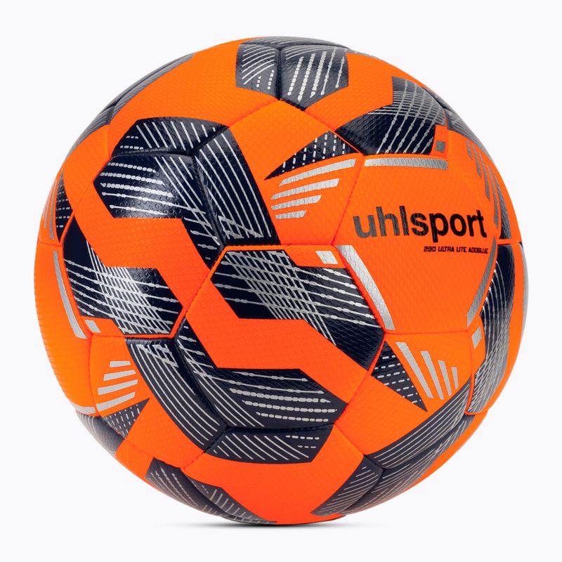 Football uhlsport 290 Ultra Lite Addglue fluo orange/navy/silver size 4 2