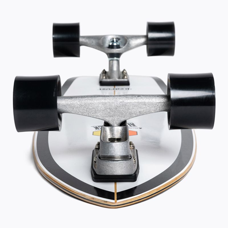 Carver C7 Raw 31.75" CI Black Beauty surfskateboard 2019 Complete white and black C1013011020 5