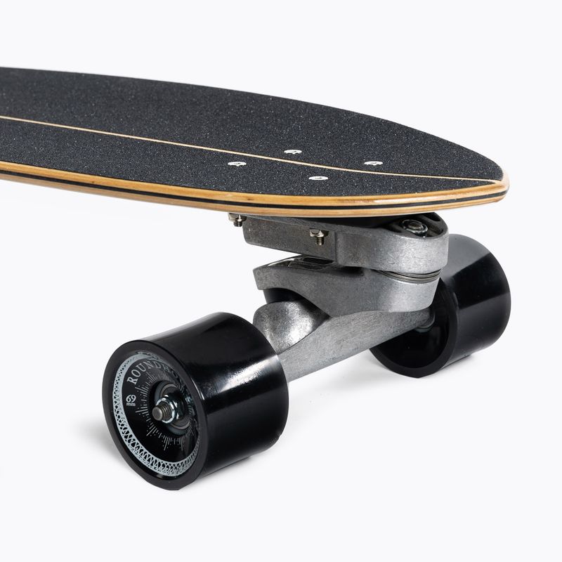Carver C7 Raw 31.75" CI Black Beauty surfskateboard 2019 Complete white and black C1013011020 7