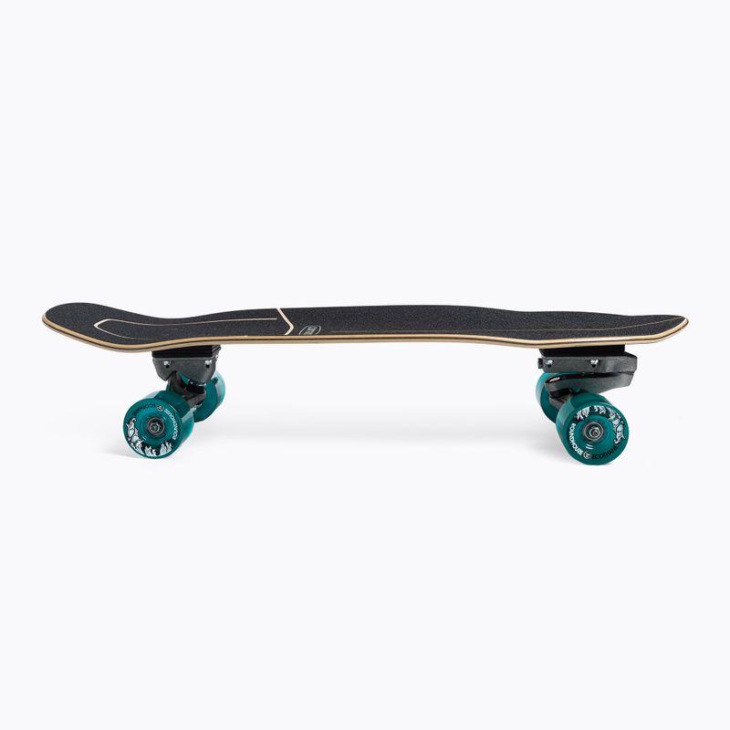 Carver C7 Raw 32" Super Surfer 2020 Complete surfskate skateboard black and blue 3
