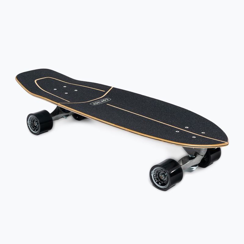 Surfskate skateboard Carver CX Raw 31" Resin 2022 Complete blue and white C1012011135 2