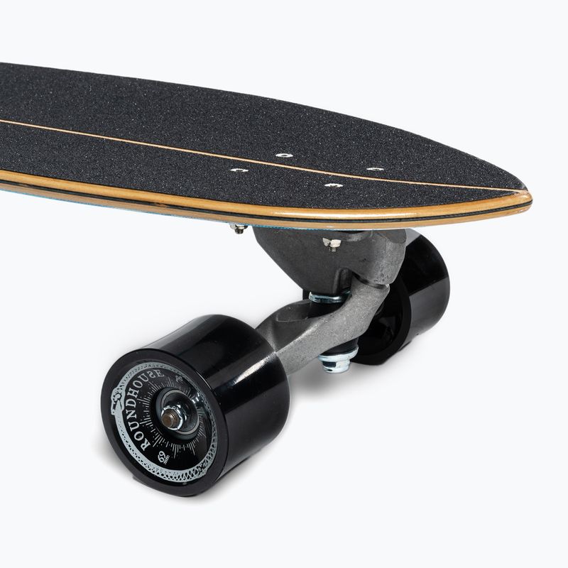 Surfskate skateboard Carver CX Raw 31" Resin 2022 Complete blue and white C1012011135 7