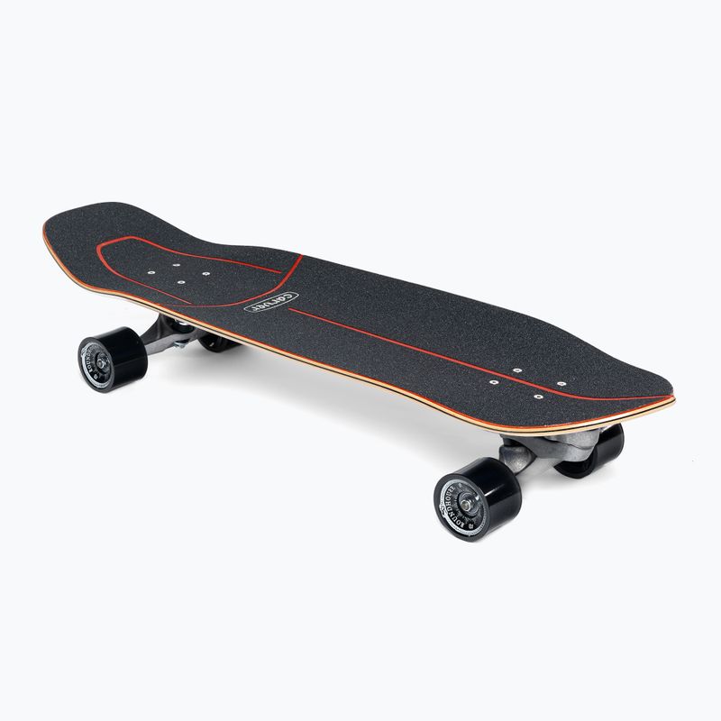 Surfskate skateboard Carver C7 Raw 34" Kai Dragon 2022 Complete blue and red C1013011143 2