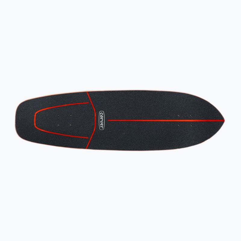 Surfskate skateboard Carver C7 Raw 34" Kai Dragon 2022 Complete blue and red C1013011143 4
