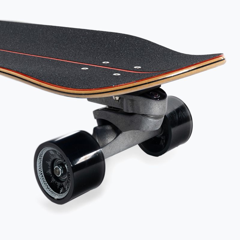 Surfskate skateboard Carver C7 Raw 34" Kai Dragon 2022 Complete blue and red C1013011143 7