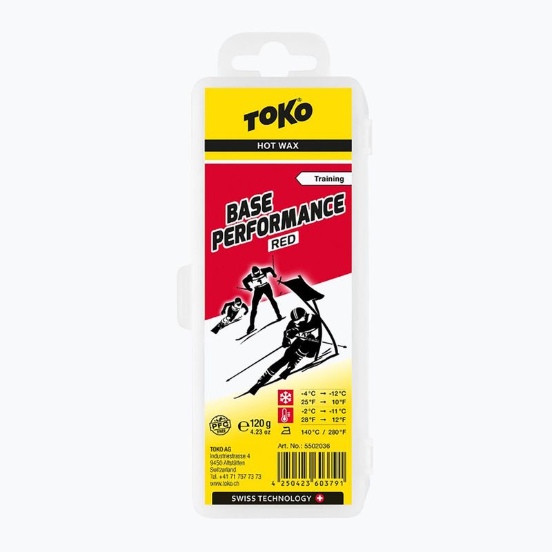 TOKO Base Performance Red ski grease 120g 5502036