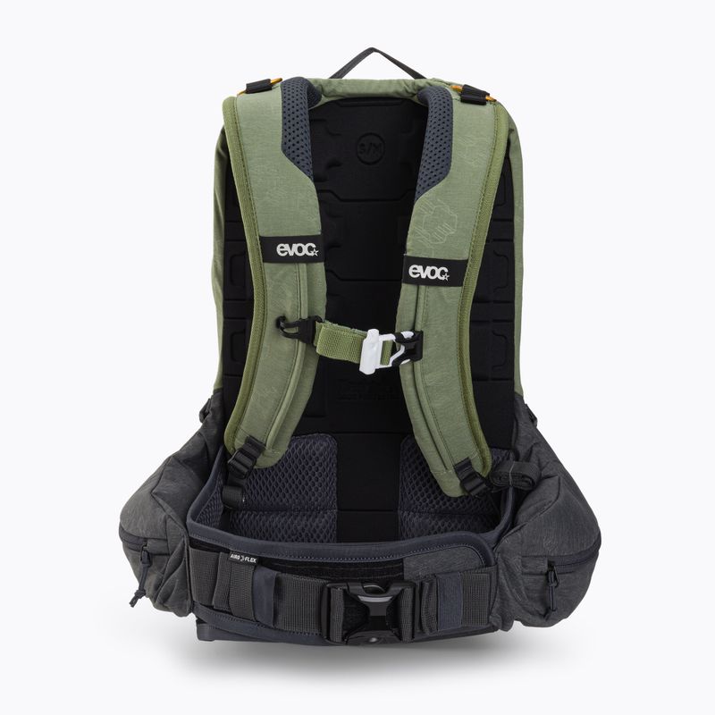 EVOC Trail Pro 16 l green bike backpack 100118327 3
