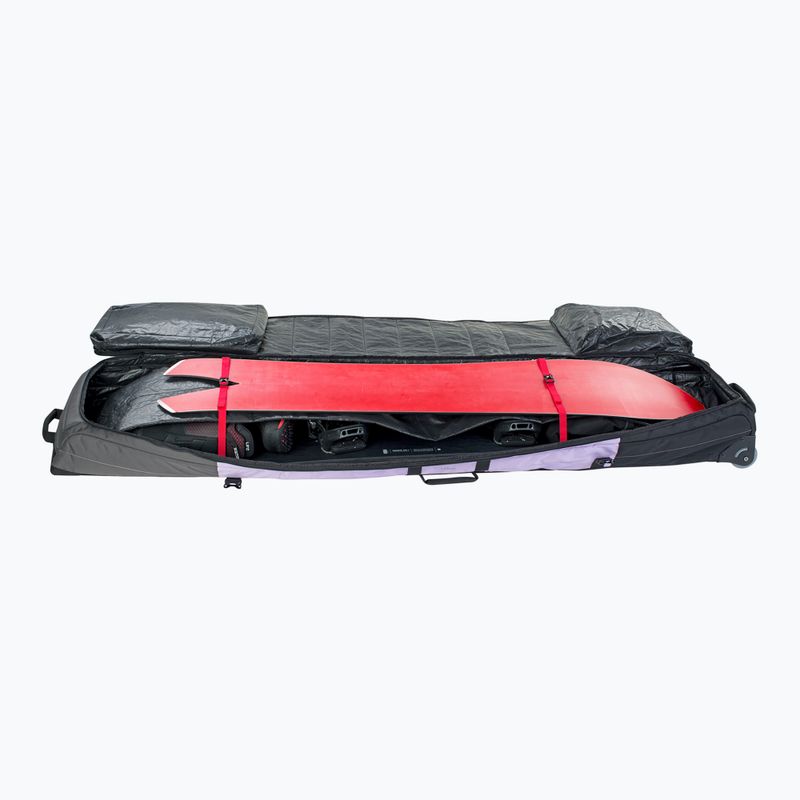 Evoc Snow Gear Roller ski cover carbon grey/purple rose/black 195 cm 3