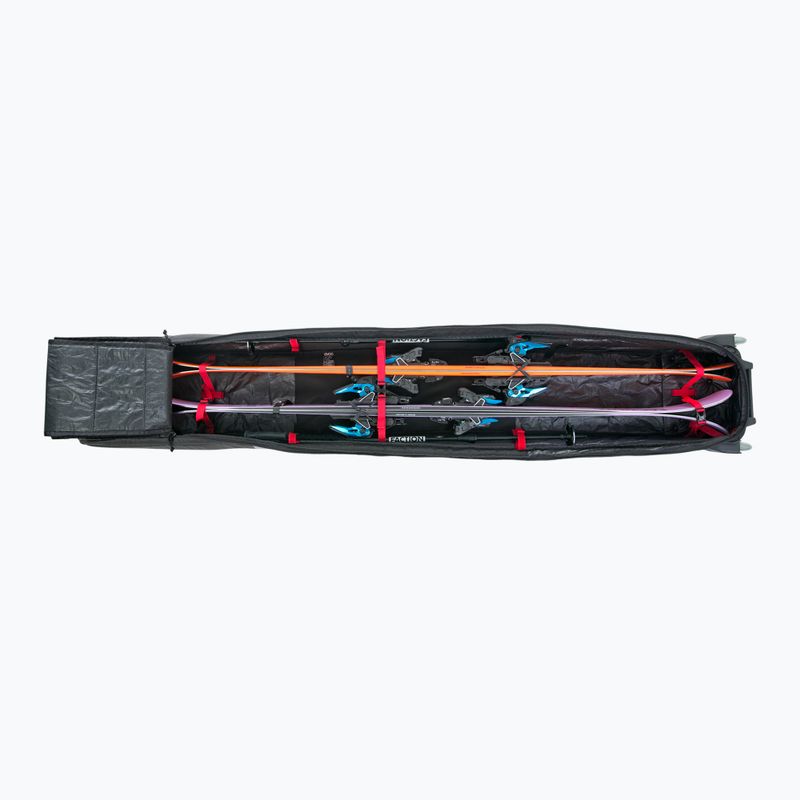 Evoc Ski Roller carbon grey/purple rose/black 195 cm ski cover 5