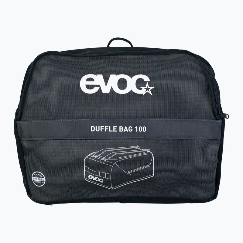 EVOC Duffle 100 waterproof bag dark grey 401219123 2