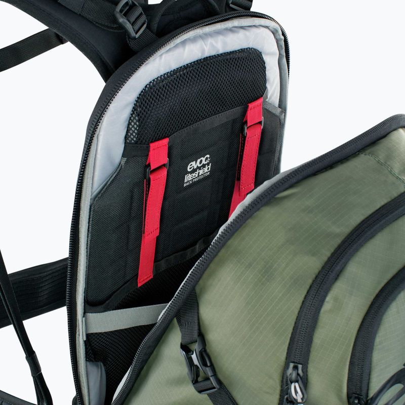 EVOC Fr Tour E-Ride 30 l bike backpack green 100120331 7