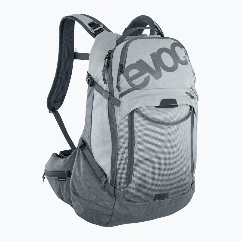 EVOC Trail Pro 26 l stone/carbon grey bicycle backpack