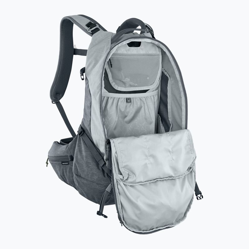 EVOC Trail Pro 26 l stone/carbon grey bicycle backpack 6