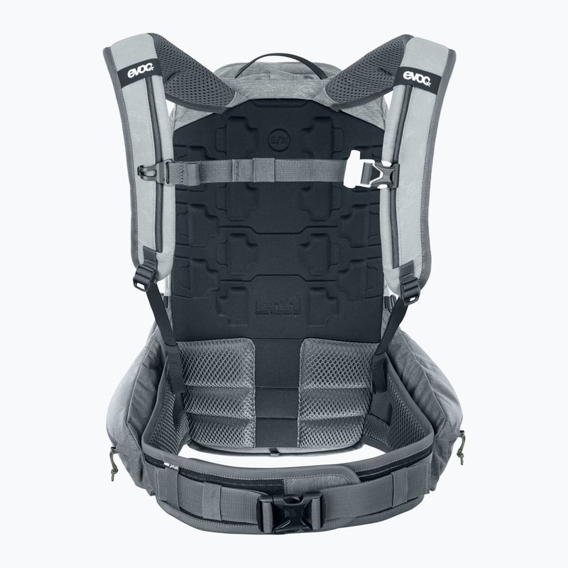 EVOC Trail Pro 16 l stone/carbon grey bicycle backpack 2
