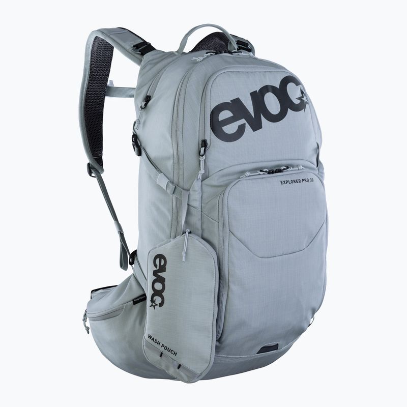 EVOC Explorer Pro 30 l silver bicycle backpack 4