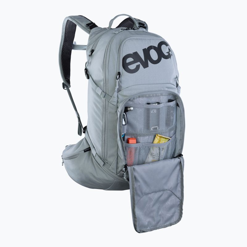 EVOC Explorer Pro 30 l silver bicycle backpack 6