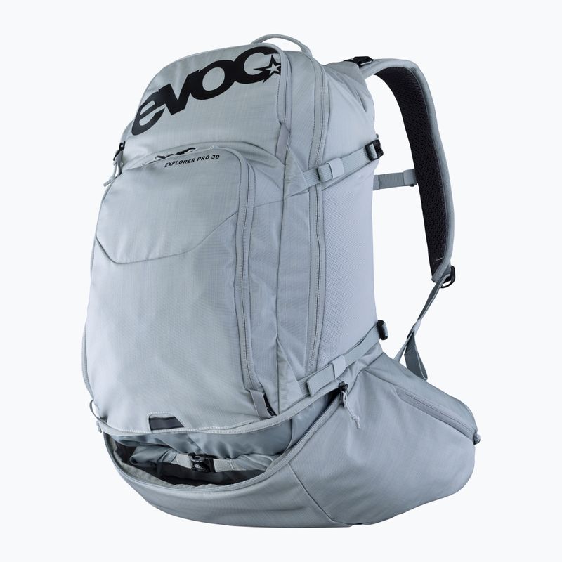 EVOC Explorer Pro 30 l silver bicycle backpack 9