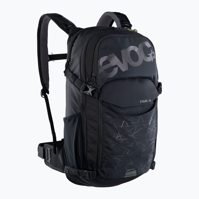 EVOC Stage 18 l bicycle backpack black