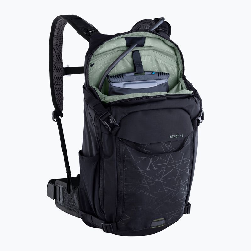 EVOC Stage 18 l bicycle backpack black 5