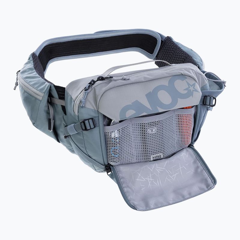 EVOC Hip Pack Pro 3 l stone/steel bike bag 8