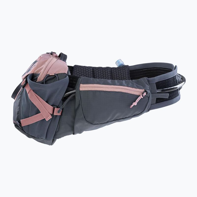 EVOC Hip Pack Pro 3 l dusty pink/carbon grey bike bag 2