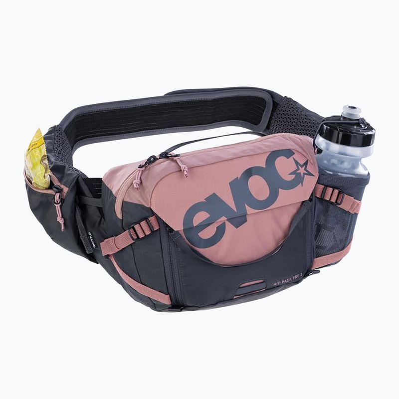 EVOC Hip Pack Pro 3 l dusty pink/carbon grey bike bag 7