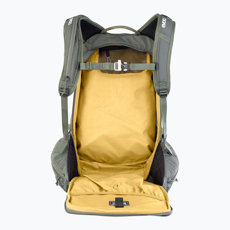 Ski touring backpack EVOC Line 30 l dark olive 3