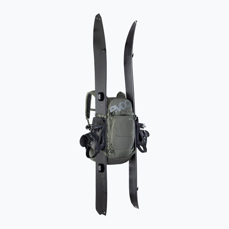 Ski touring backpack EVOC Line 30 l dark olive 8