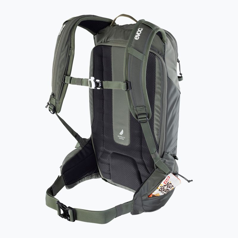 Ski touring backpack EVOC Line 20 l dark olive 3