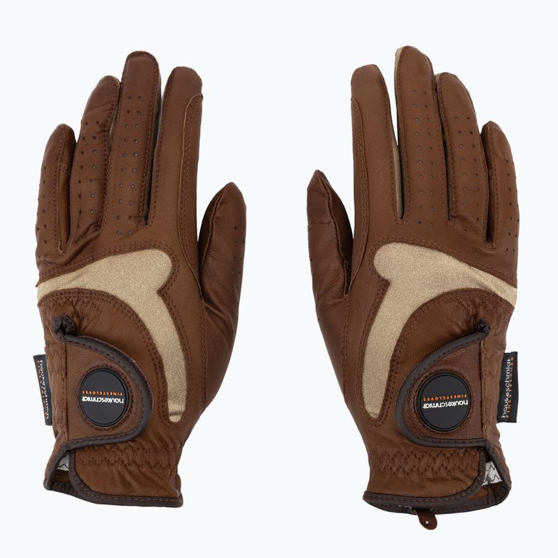 Hauke Schmidt Arabella brown riding gloves 0111-200-11 3