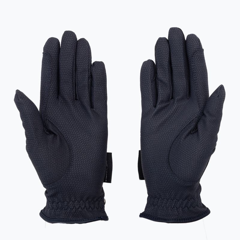 Hauke Schmidt A Touch of Class navy blue riding gloves 0111-300-36 2